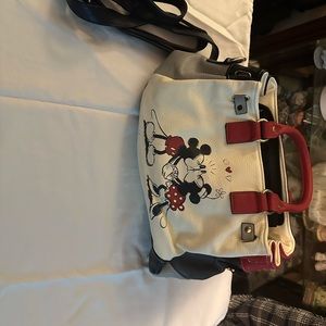 Bradford exchange leather Mickey Mouse purse
